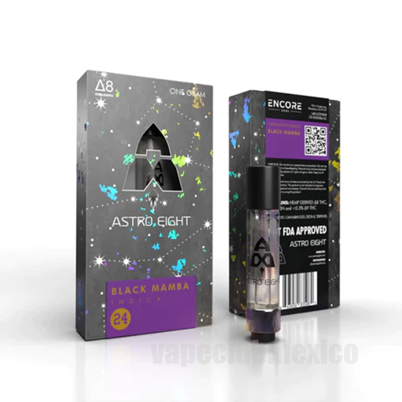 Astro Eight Delta 8 Cartridge 1g Black Mamba Indica - Astro Eight ...