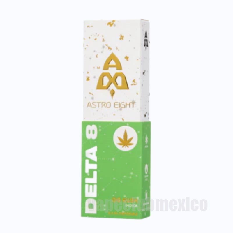 Astro Eight Delta 8 Disposable Vape OG Kush 2.2g Indica - Astro Eight ...